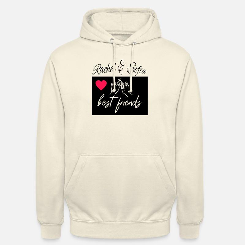 rachelsofia - Sweat-shirt à capuche unisexe - vanille