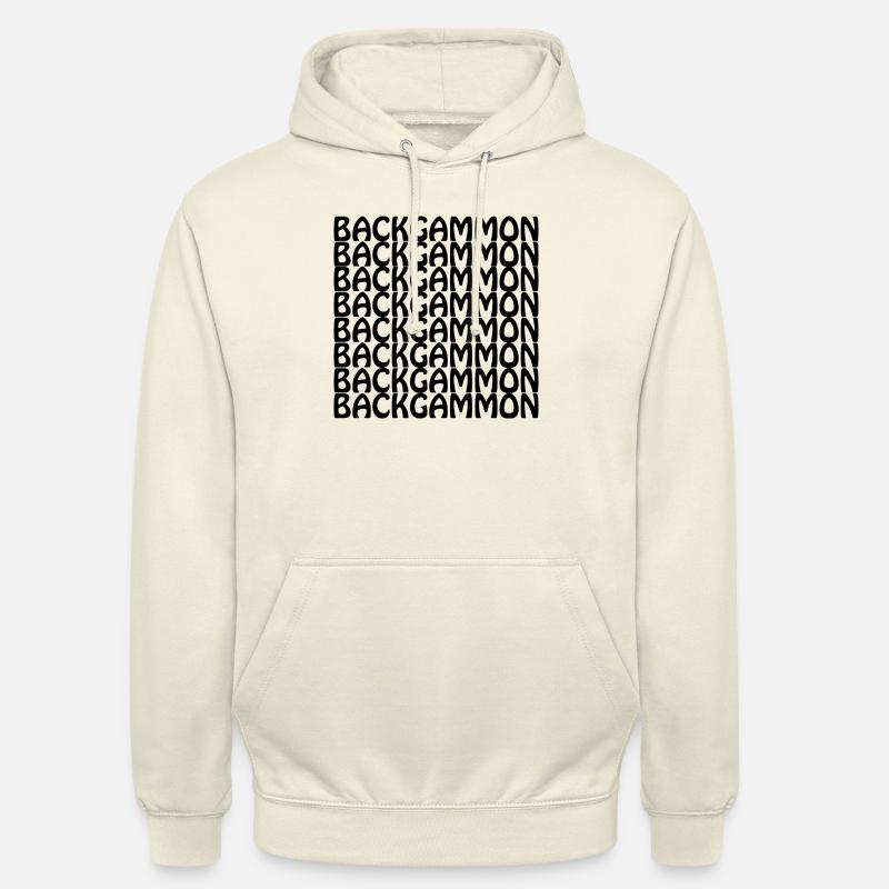 boardgame chess backgammon game night - Unisex Hoodie - Vanille-Milchshake