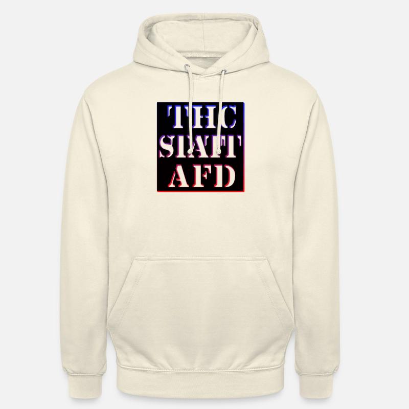 THC STATT AFD - Unisex Hoodie - Vanille-Milchshake