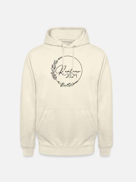 Rente 2024 - Unisex Hoodie - Vanille-Milchshake