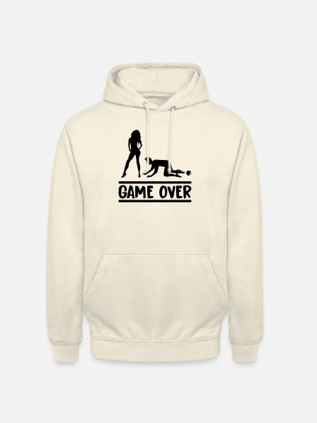 ehepaar game over - Unisex Hoodie - Vanille-Milchshake