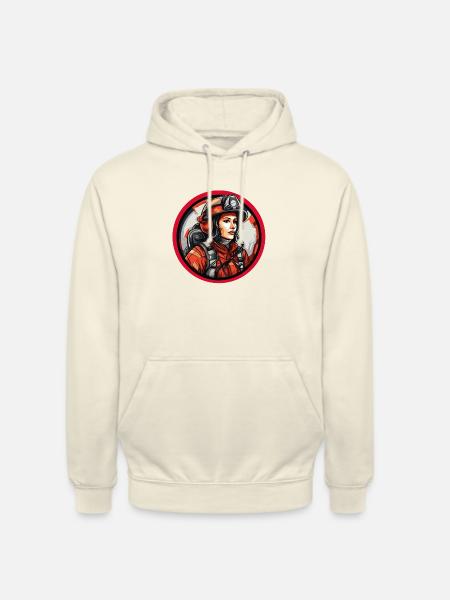 Pompière - Sweat-shirt à capuche unisexe - vanille