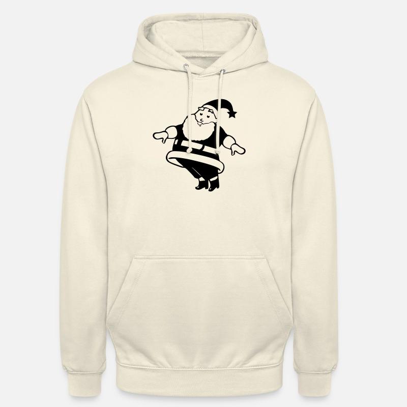 Weihnachtsmann Comic - Unisex Hoodie - Vanille-Milchshake