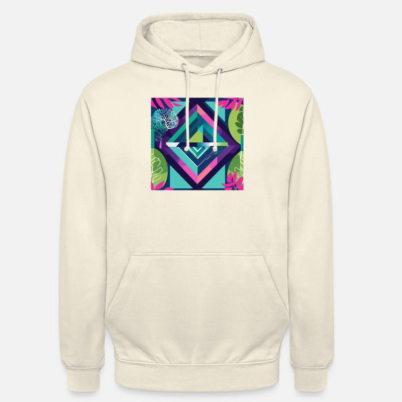 Midnight Bloom - Unisex Hoodie - Vanille-Milchshake