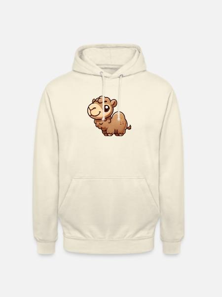 Camel Cartoon - Unisex Hoodie - vanilla