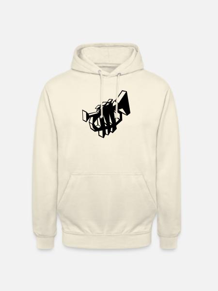 trompeta - Unisex Hoodie - Vanille-Milchshake