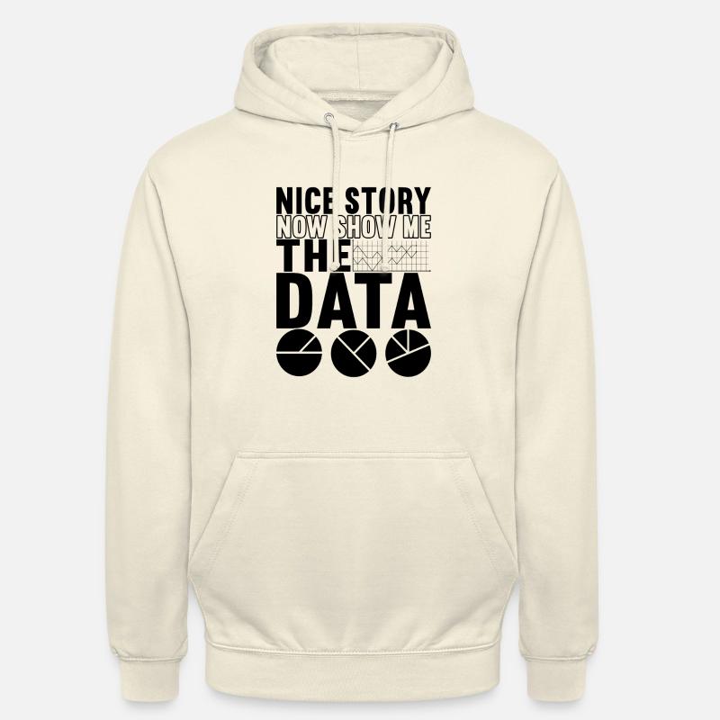 Data Scientist Data Analyst - Unisex Hoodie - vanilla
