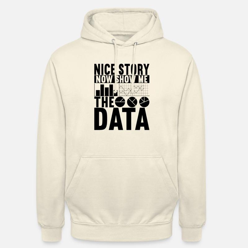 Data Scientist Data Analyst - Unisex Hoodie - vanilla