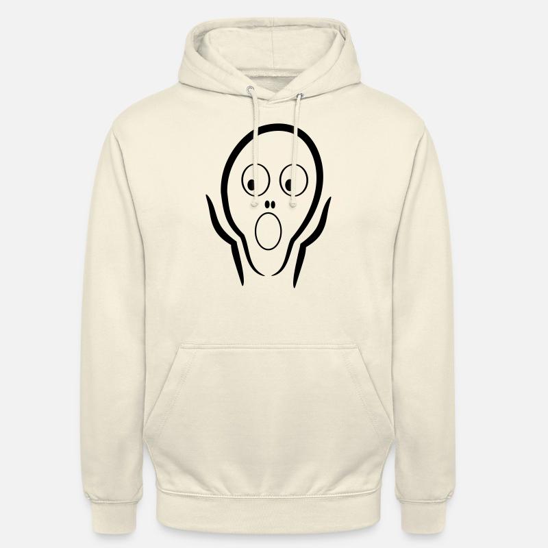Der Schrei - Unisex Hoodie - Vanille-Milchshake