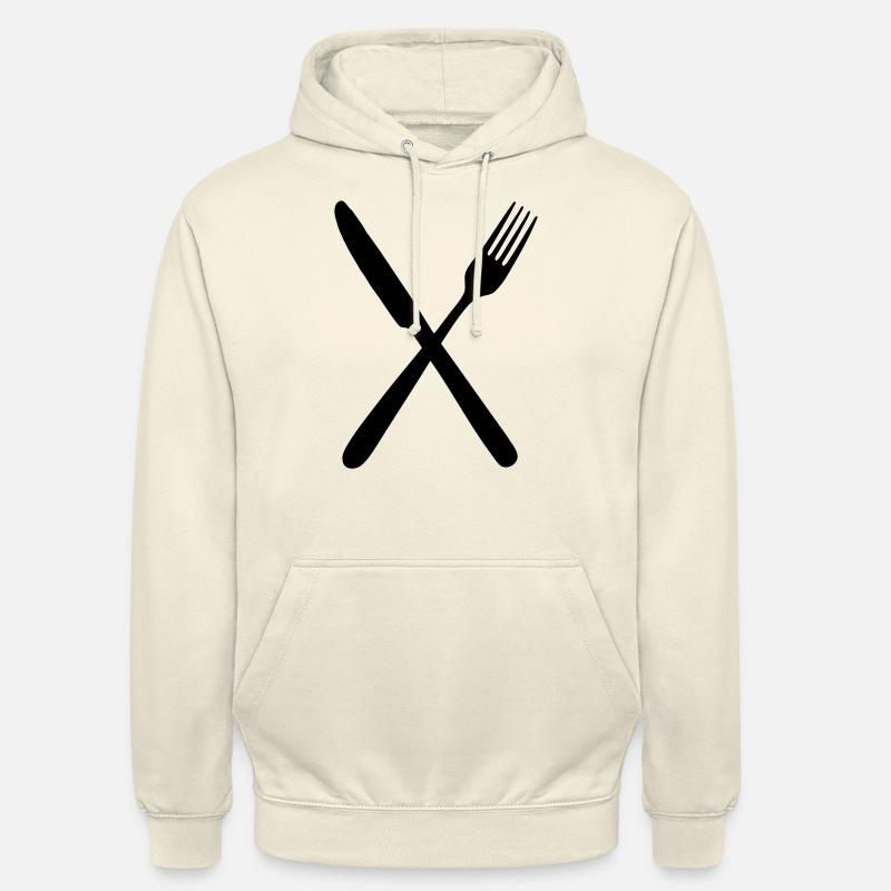 Messer und Gabel - Unisex Hoodie - Vanille-Milchshake