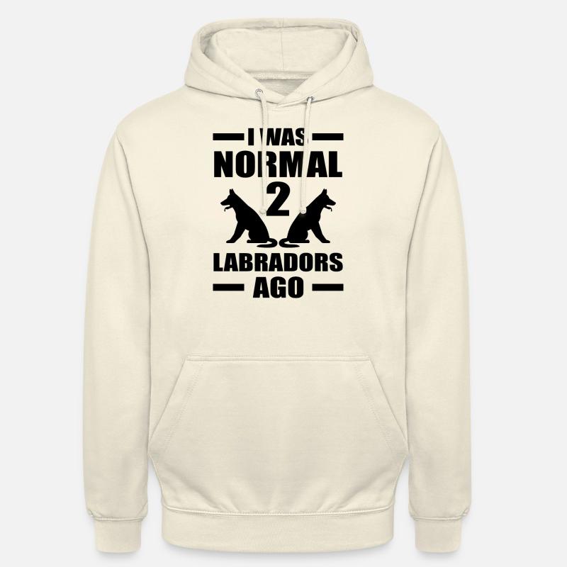 Hund Chien - Sweat-shirt à capuche unisexe - vanille