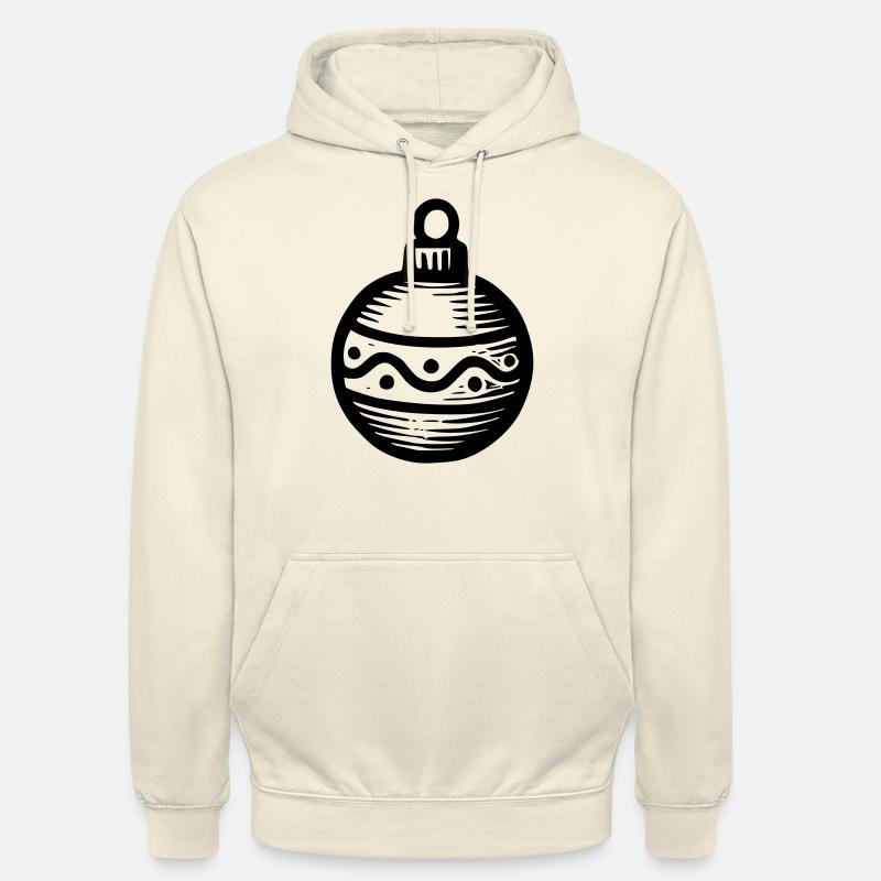 Weihnachtskugel - Unisex Hoodie - Vanille-Milchshake