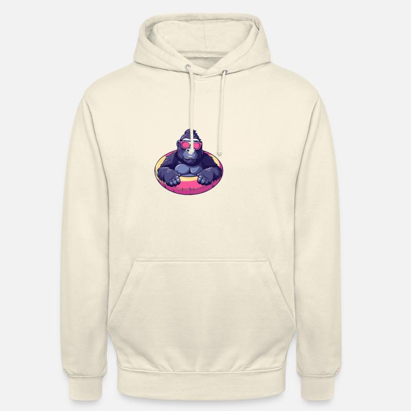 Gorilla Comic Cool - Unisex Hoodie - Vanille-Milchshake