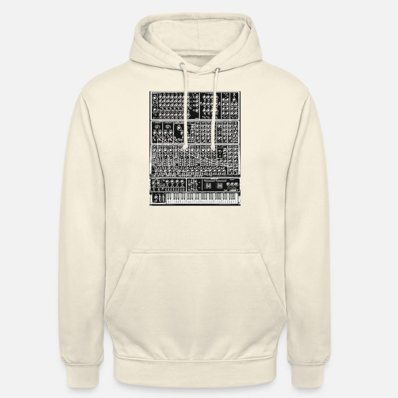 Modulares System synth - Unisex Hoodie - Vanille-Milchshake