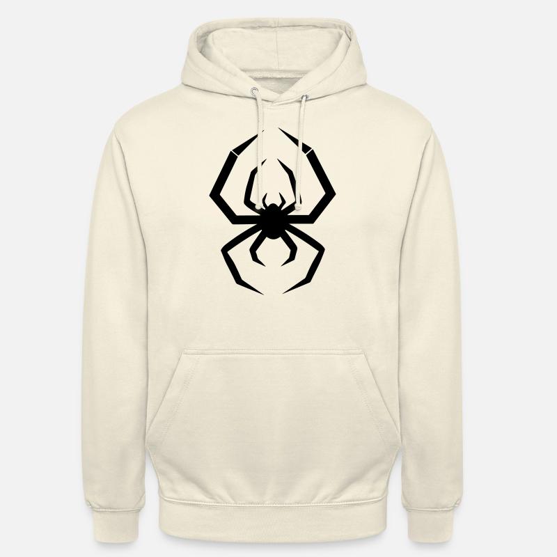 araignée - Sweat-shirt à capuche unisexe - vanille