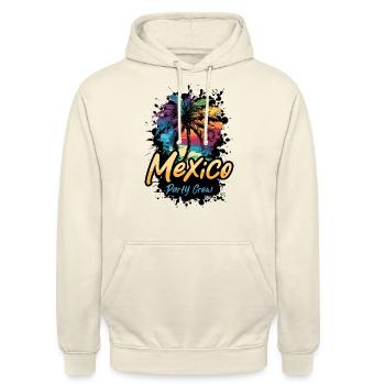 Mexico Party Crew Vacation - Unisex Hoodie - vanilla - Front - Alina (178cm) & Michal (187cm)