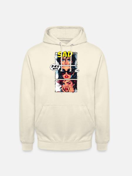 Sad Club 2 Liebeskummer - Unisex Hoodie - Vanille-Milchshake