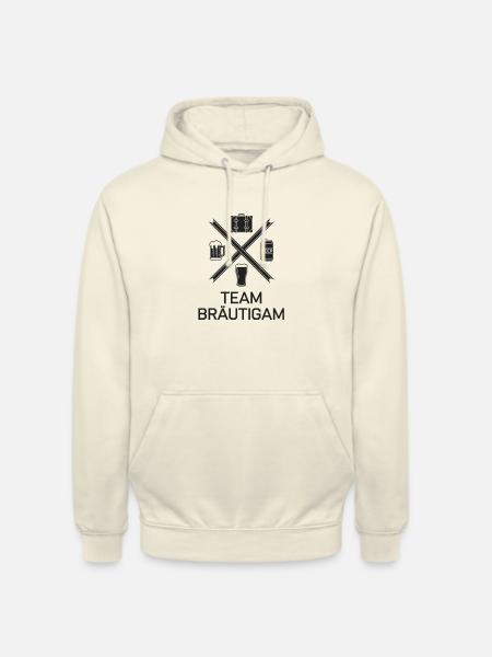 Team Bräutigam 🎩💍 - Unisex Hoodie - Vanille-Milchshake