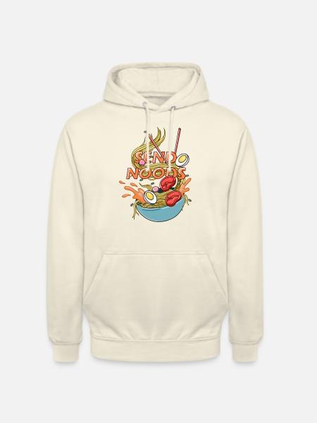 Send Noods Ramen - Unisex Hoodie - vanilla