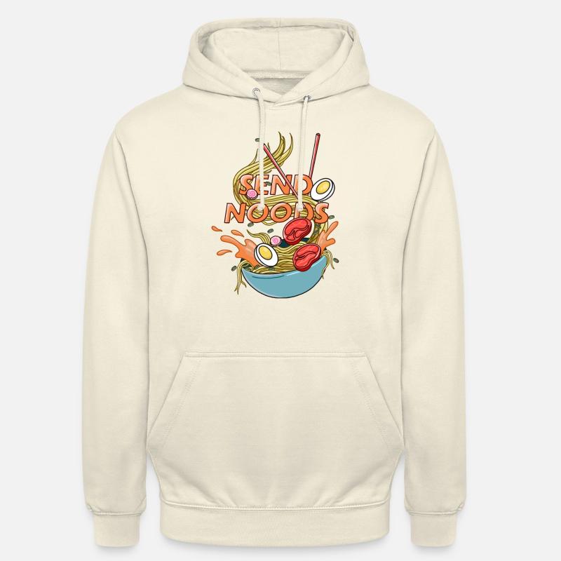 Envoyer des nouilles Ramen - Sweat-shirt à capuche unisexe - vanille