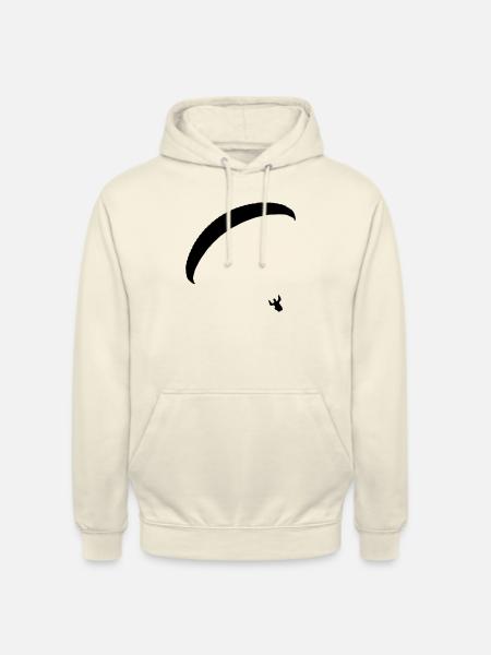 Gleitschirm - Unisex Hoodie - Vanille-Milchshake