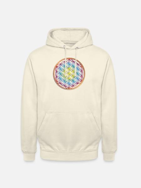 flower of life - Unisex Hoodie - vanilla