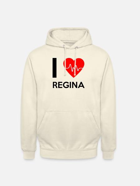 I Love Regina - I Love Regina - Unisex Hoodie - vanilla
