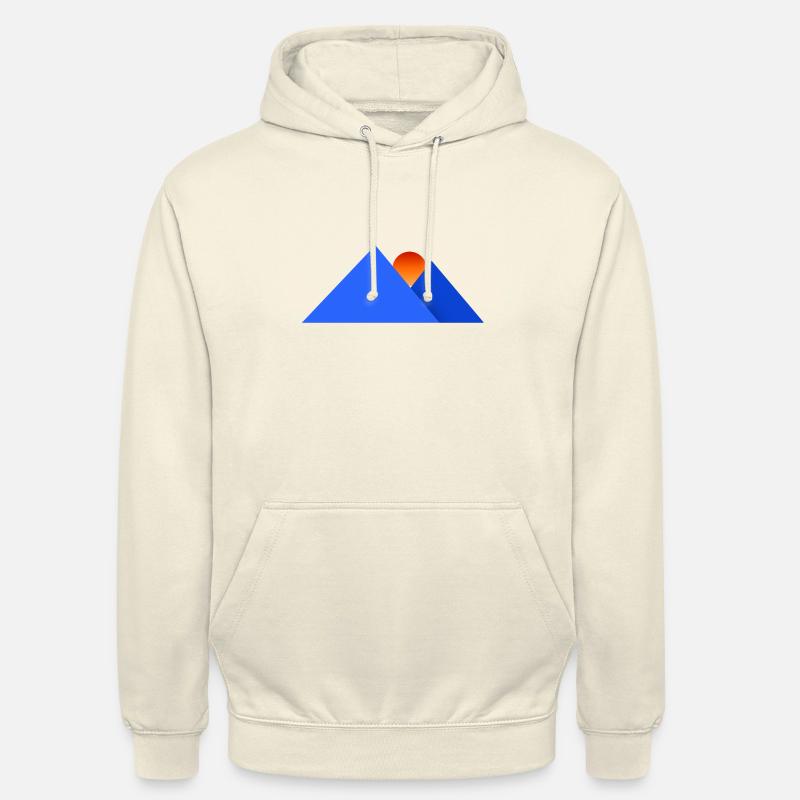 mountains - Unisex Hoodie - vanilla