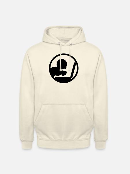 Computerfreak Icon - Unisex Hoodie - vanilla