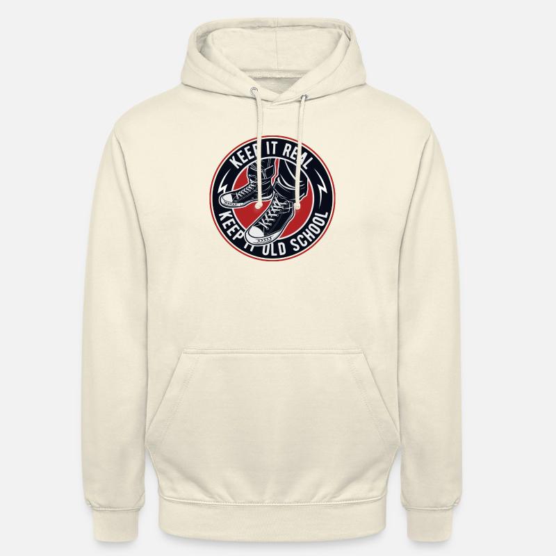Keep It Old School - Unisex Hoodie - Vanille-Milchshake