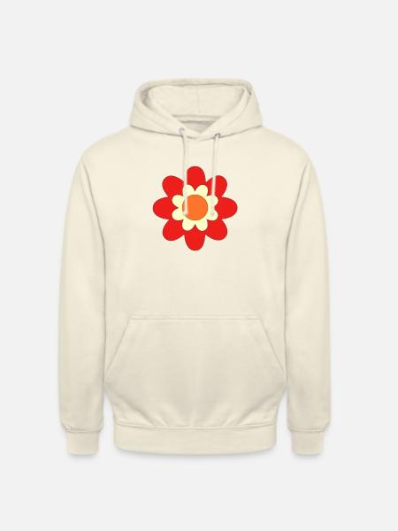 Blümchen 1 - Unisex Hoodie - Vanille-Milchshake