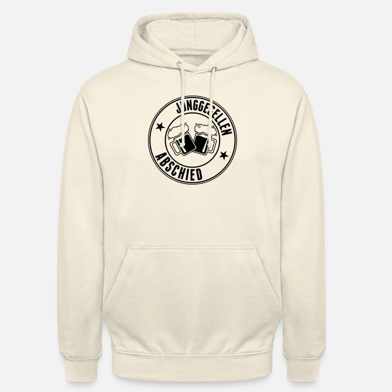 Junggesellenabschied Stempel - Sweat-shirt à capuche unisexe - vanille