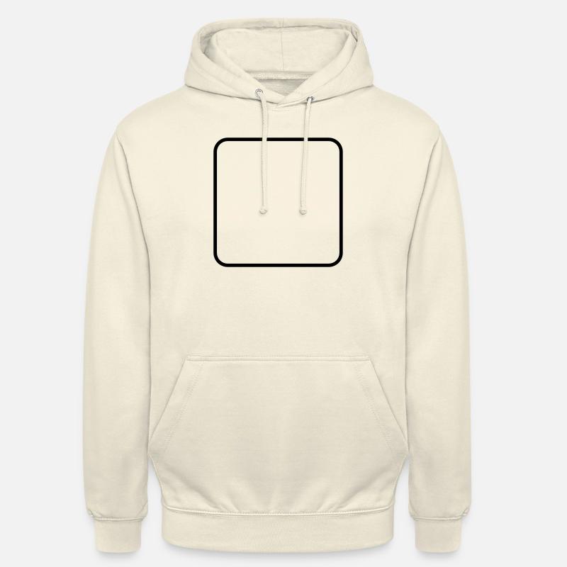 Math symbol - square - Unisex Hoodie - vanilla