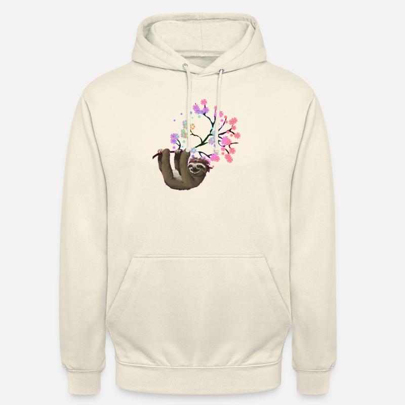 Faultier work out - Unisex Hoodie - Vanille-Milchshake