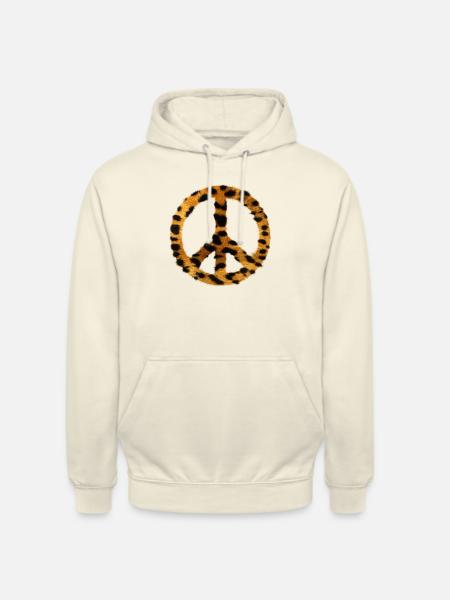 Peace my love - Unisex Hoodie - vanilla