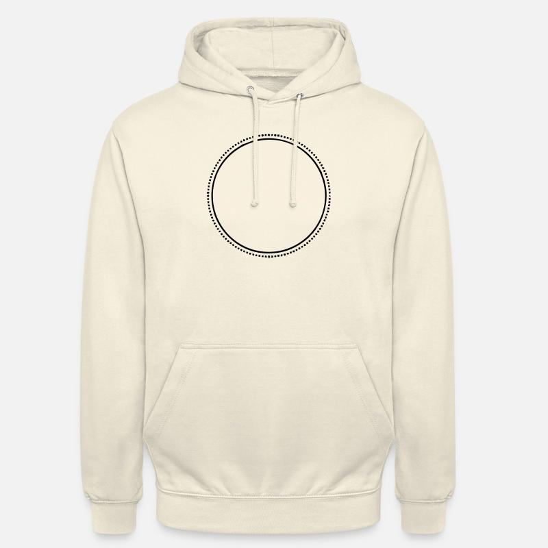 circle 4 ur design ★ Kreis - Unisex Hoodie - Vanille-Milchshake