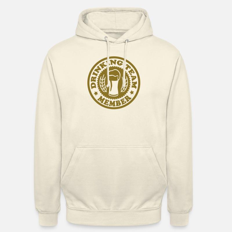 Drinking Team Member 01 - Sweat-shirt à capuche unisexe - vanille