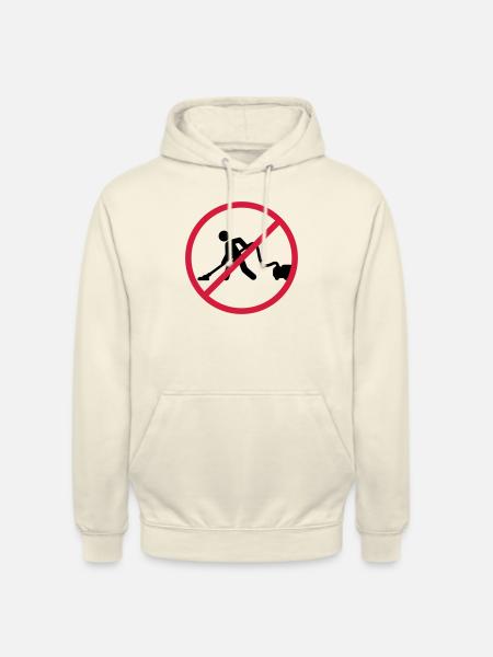 No Vacuuming - Unisex Hoodie - vanilla