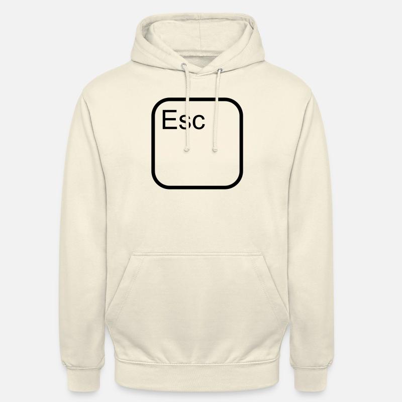 Hemd 'Esc' - Unisex Hoodie - Vanille-Milchshake
