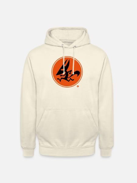 Groloup 01 - Sweat-shirt à capuche unisexe - vanille