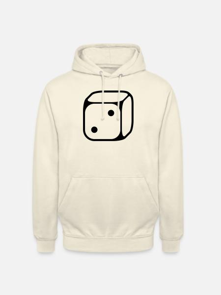 2-cube (two / 1C) - Unisex Hoodie - vanilla