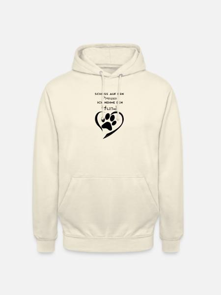 Hunde Liebe - Unisex Hoodie - Vanille-Milchshake