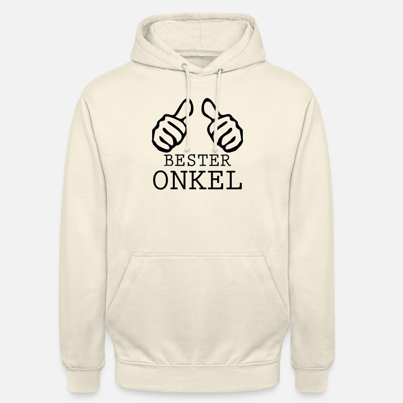 bester onkel - Unisex Hoodie - Vanille-Milchshake