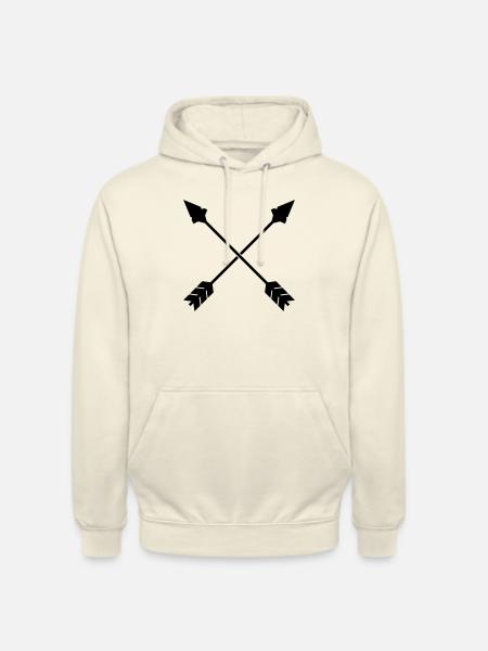 arrows - Unisex Hoodie - vanilla