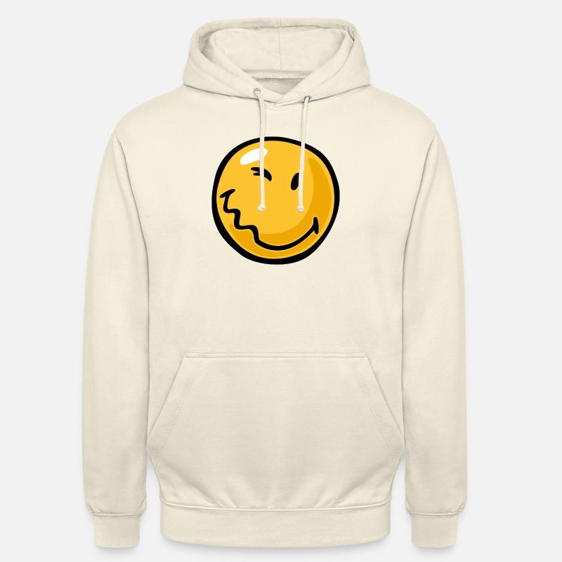 Smiley stung - Sweat-shirt à capuche unisexe - vanille