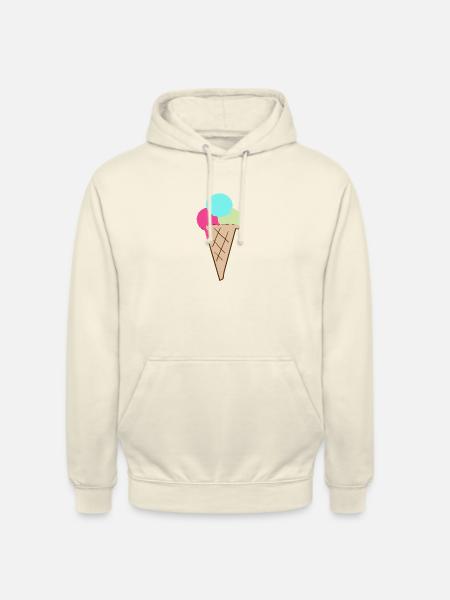 icecream_1 - Unisex Hoodie - vanilla
