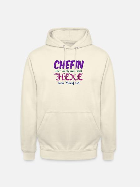 Chefin Hexe - Unisex Hoodie - Vanille-Milchshake