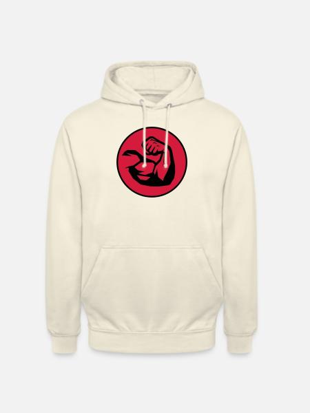 power strengh arm - Unisex Hoodie - Vanille-Milchshake