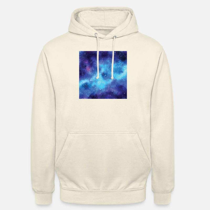 Space pattern - Unisex Hoodie - vanilla
