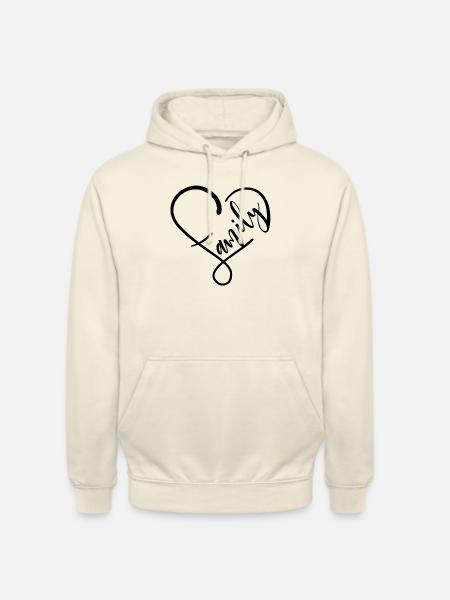 family - Unisex Hoodie - vanilla